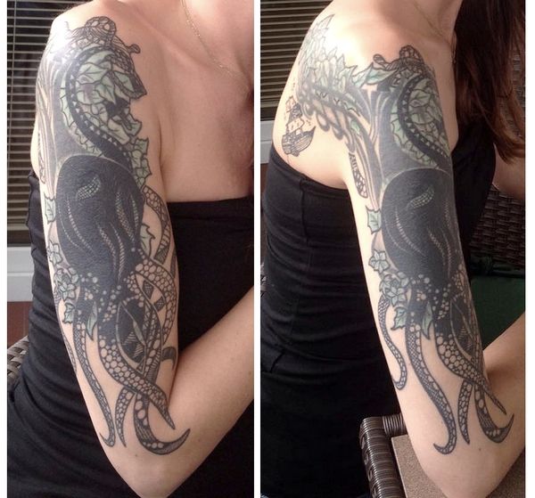 tatuaże damskie na ramie