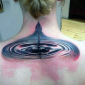 incredible 3d tattoo on back