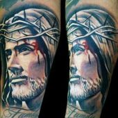 Christ tattoo