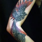 incredible bird tattoo