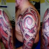 3d arm tattoo