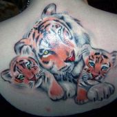 tatuaże dla dziewczyn tygrysy