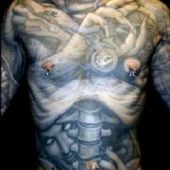 full body tattoo