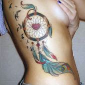 tatuaże damskie dreamcatcher