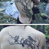lovely tattoo for girl