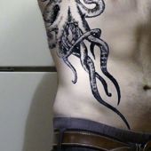 octopus man tattoo