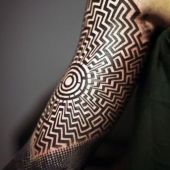 incredible man forearm tattoo