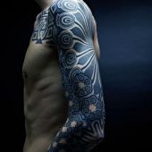 tatuaże męskie rękaw
