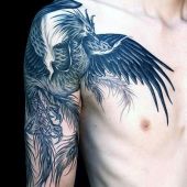 phoenix arm tattoo