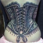 tattoos for women corset