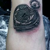 3d tattoo heart