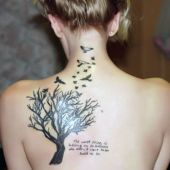 tree tattoo for women