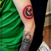 anty islam tattoo / tatuaż patriotyczny