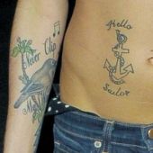 celebrity tattoos-Amy Winehouse