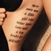 celebrity tattoos-Megan FOX 