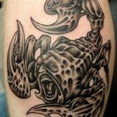 tatuaże skorpion