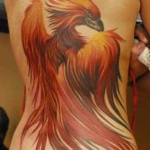 Lower Back Tattoo Phoenix