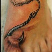 amazing foot tattoo