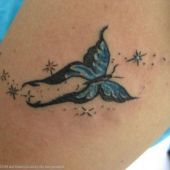 motyl tatuaż