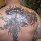 tattoo gothic back