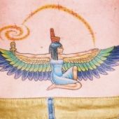 lower back tattoo Egyptian